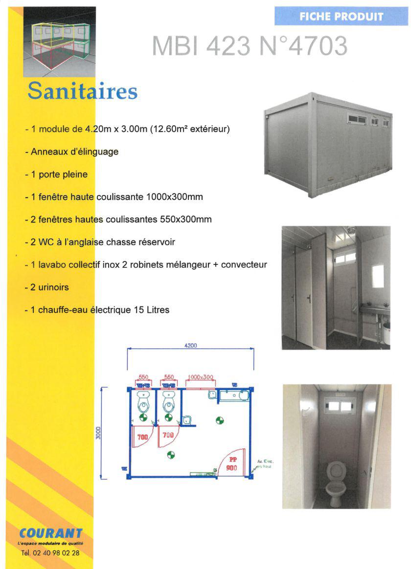 occasion sanitaire