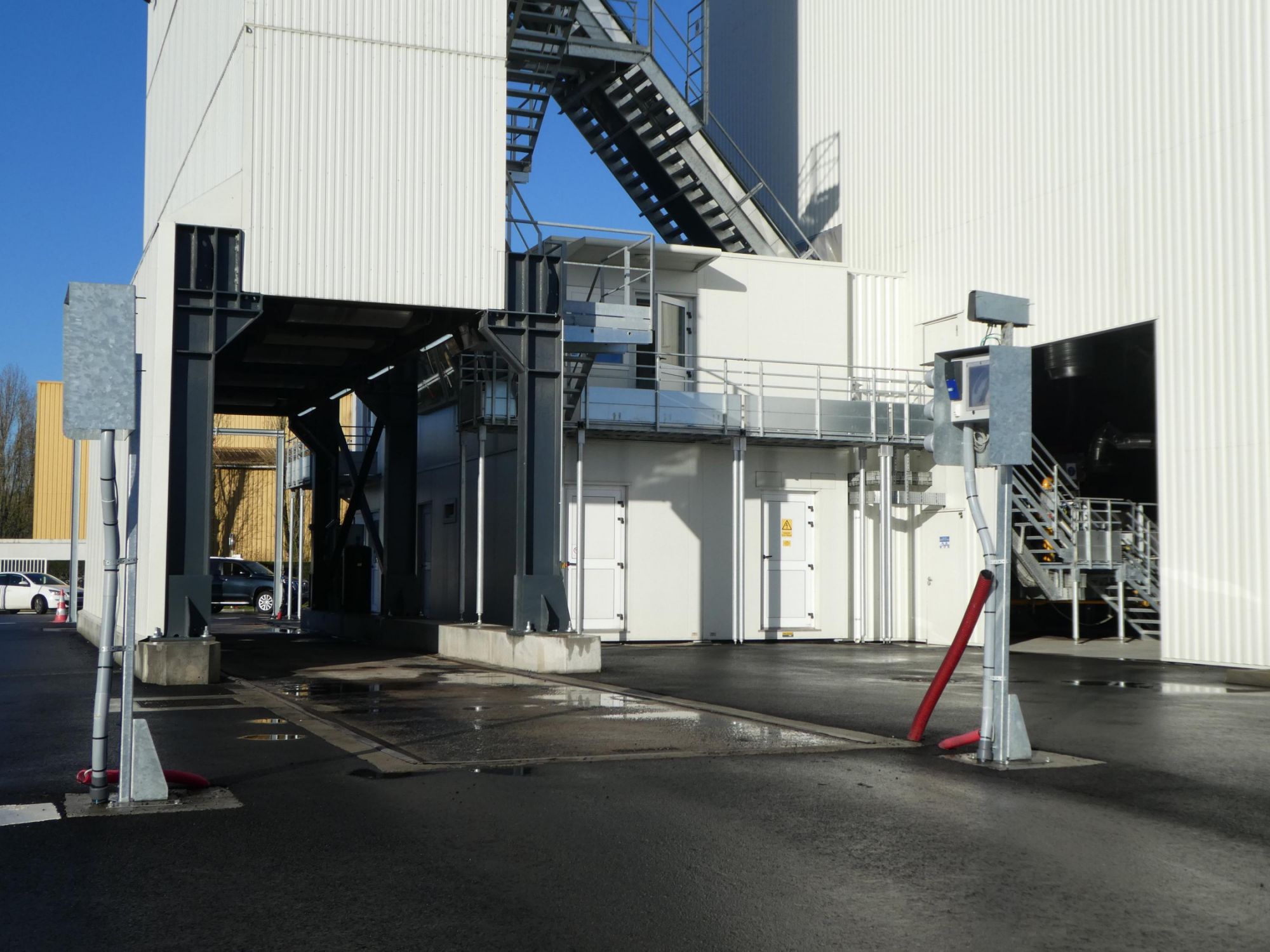 Cabine de contrôle et poste de commande modulaires Courant Constructeur