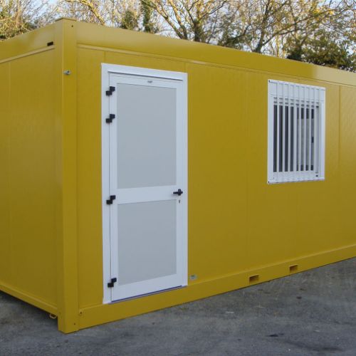 abri de chantier fixe à poser Courant Constructeur