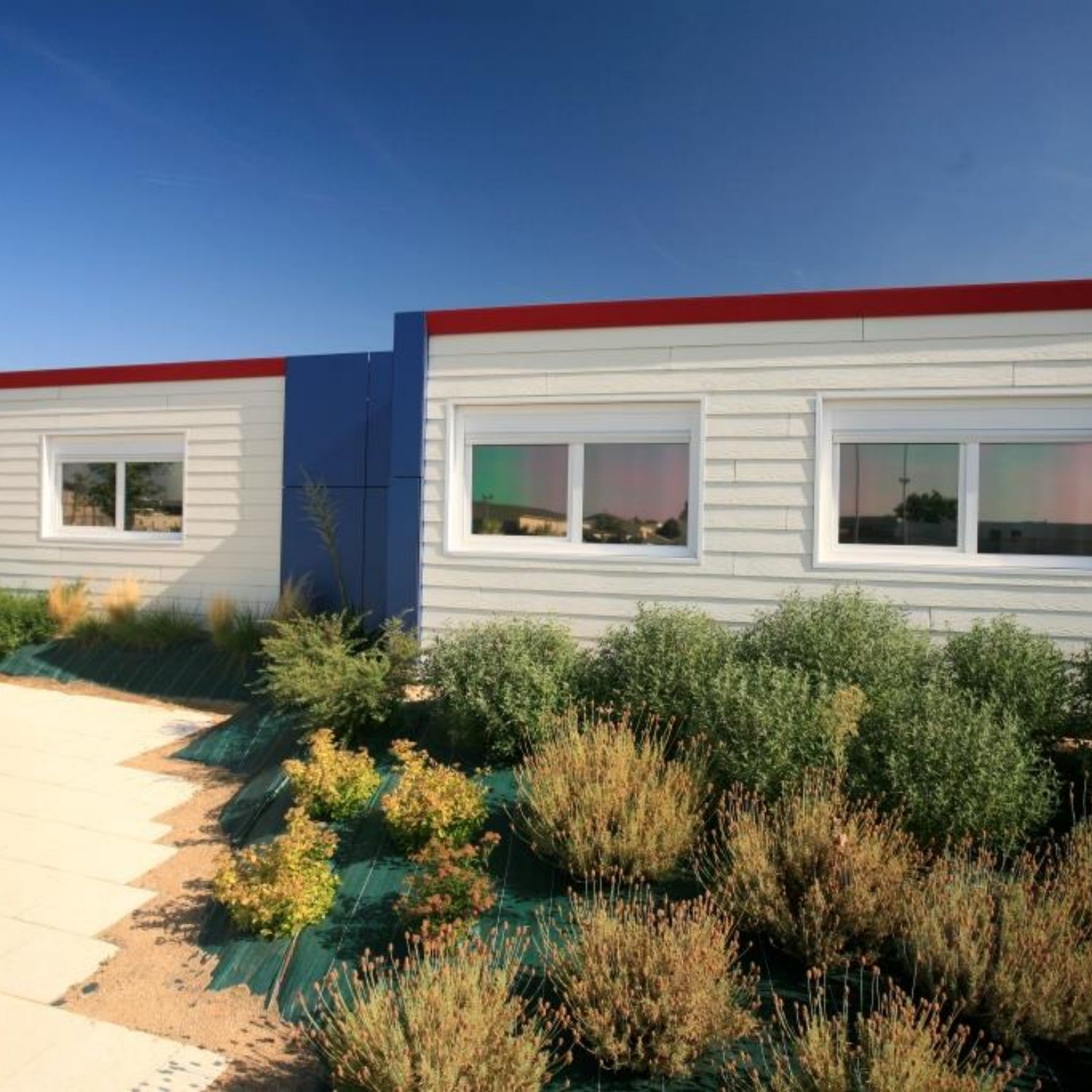 Bureau modulaire Lefort Ancenis réalisé par Courant Constructeur