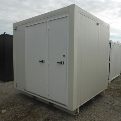 Bloc sanitaire de chantier pour les métiers du BTP réalisé par COURANT CONSTRUCTEUR