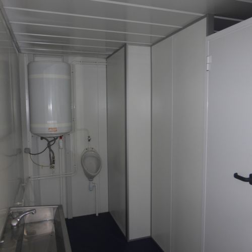 Aménagement bloc sanitaire de chantier par Courant Constructeur en Loire Atlantique