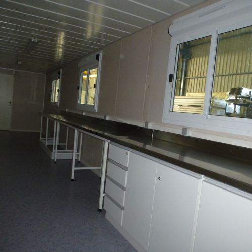Laboratoire modulaire préfabriqué Courant Constructeur