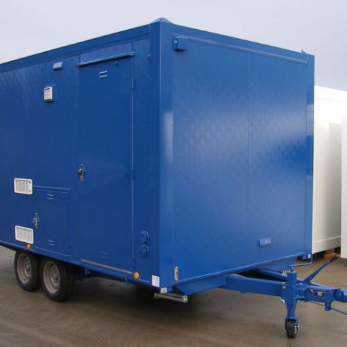 abri de chantier isolé ou bungalow de chantier mobile isolé Courant Constructeur