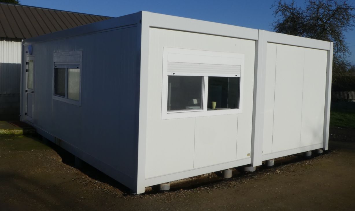 Laboratoire bâtiment modulaire pour l'industrie