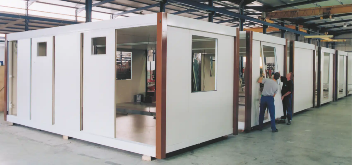 fabrication en usine des modulaires