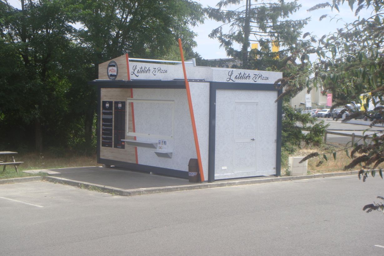 modulaire restauration rapide - kiosque restaurant