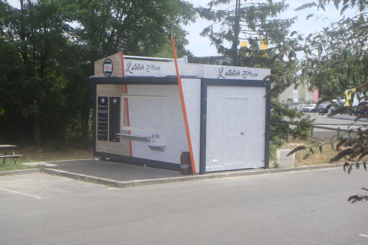 modulaire restauration rapide - kiosque restaurant