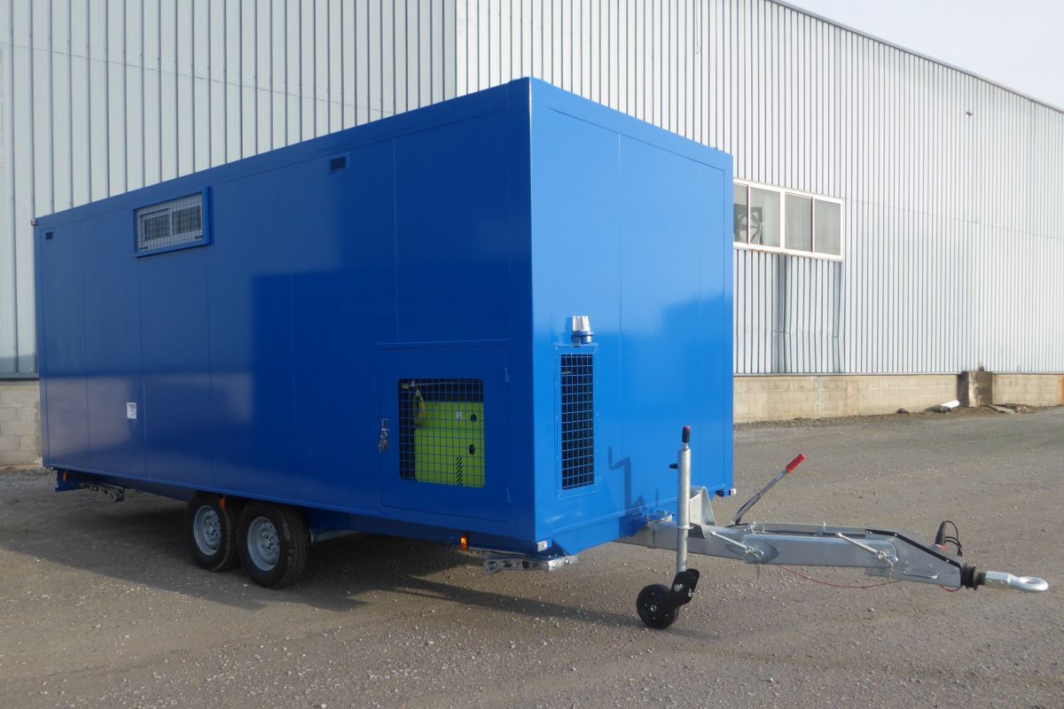 base vie de chantier sur roues