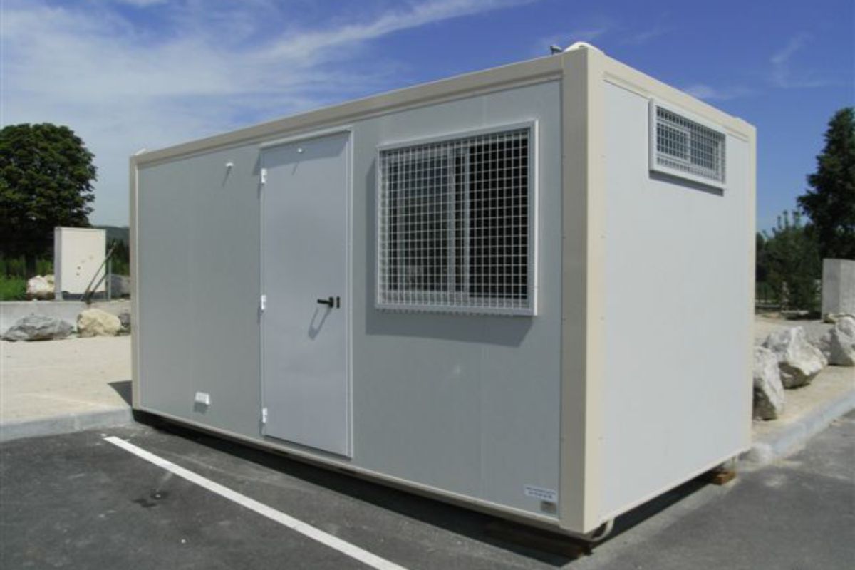 bungalow de chantier réalisé par Courant Construction