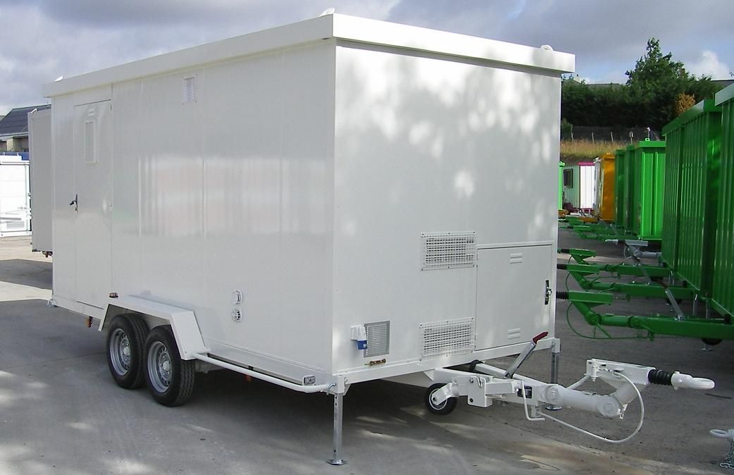 roulotte de chantier double essieu 2500 kg